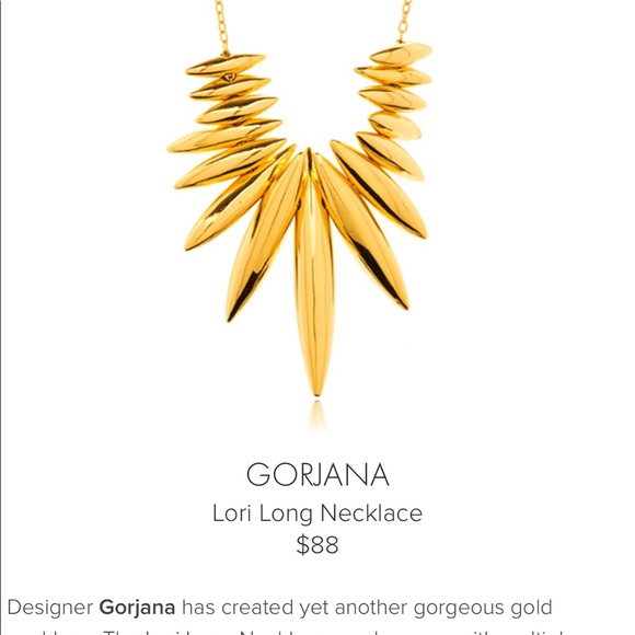 South Moon Under gold necklace - Picture 3 of 3